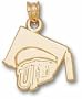 Univ Of Texas El Paso "Utep" Grad Cap 10K Charm/Pendant
