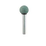 サンフレックス 軸付砥石GC(5本入り)非金属用 φ6mm軸 16×16×6mm軸 #100 （3751E）