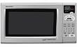 Sharp R-820JS 900 Watt 0.9 cu. ft. Convection Grill Microwave Oven in Silver