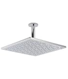 Hudson Reed Grand Sheer Square Fixed Head & Ceiling Arm 35cm x 35cm