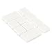Blank 10-Button Set for KeypadLinc, White