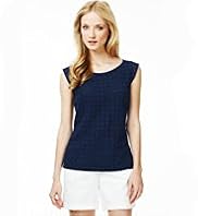 Autograph Pure Cotton Doily T-Shirt
