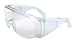 Radnor Glasses Safety Clear Visitor Spec Clear Sideshield Wrap-Around Single Ansi Z87+ - 1 Box of 12