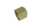 ノーブランド品　ブラス　フレアキャップ 3/8" OD 　６００個入り
