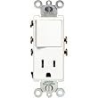 Leviton R12-5625-W Single-pole Switch / Receptacle