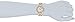 Anne Klein Women's AK/1148RGHN Rose Gold-Tone Horn Resin Bracelet Watch