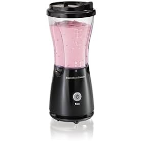 Hamilton Beach 51103 Table Top Blender. PERSONAL BLENDER 14 OZ BLENDING JAR TRAVEL LID OTHELC. 175... by
