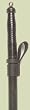 Straight Baton Stick Holder