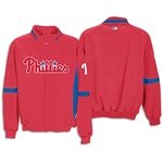 Philidelphia Phillies Majestic MLB Therma Base Premier Big and Tall Jacket