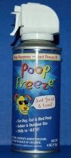 Poop Freeze Aerosol Freeze Spray- 4 oz Spray