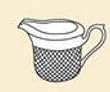 Creamer, Boston Pattern 4 oz