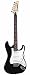 Slammer PAC3 Pacer Electric Guitar, Black
