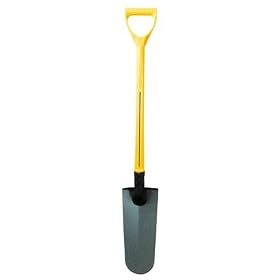 7233 14 Nupla Fiberglass Handled Drain Spade from Garden Spades
