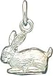 Sterling Silver Rabbit Charm