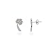  : Eve's Addiction CZ Sterling Silver Palm Tree Stud Earrings