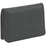 Photo : Casio Exilim EX-Case7 Leather Business Card Holder Style Universal Camera Case for Exilim EX-S10 Camera (Black)