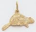 Beaver Charm -A9225