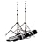 JTL B-909, 9'6" Wide Background Support System