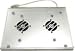 Ibreeze Acrylic Notebook Cooler / USB Powered