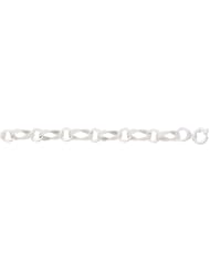 Sterling Silver Italian Fancy Bracelets Extra Long 8.25 AWSS-46-014825