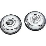 04-09 YAMAHA XVS65A: Show Chrome Eagle Head Air Cleaner Cover