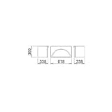 LIXIL メンテナンス部品 住器用部品 バスルーム 浴槽エプロン 1318 プレーンブラウン[RMFT803]