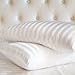 Classic Stripe White Queen Size 2PC Pillowcases, 100% Egyptian Cotton - 20
