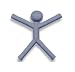 Kitchen & Housewares : Slate Blue Magnetic Q&45;Man