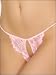 Lickety Split! Crotchless Panty, ONE SIZE, PINK