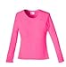 218aepb4e7L. SL75  Skechers Scrubs Long Sleeve Knit Tee (Pink Pop XL)