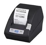 80MM PARALLEL THERMAL PRINTER BLACK 2 COLOR DROP-IN LOAD [ct-s280pau-bk]