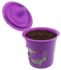 Ez Brew 3 Pack K-Cup Reusable Filters for Keurig 1.0 and 2.0 Brewers, K200, K250, K300, K350, K400 K500