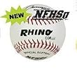 White 11" Softball