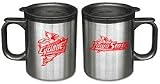 Iowa State Cyclones 13 oz. Stainless Steel Coffee Mug ( Set of Two ) - B0002BTZ6W