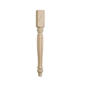 Country French Table Leg Cherry