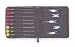 Westward 4YT13 Precision Tool Set, 13 Pc