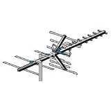 AntennaCraft HBU22 70 Boom HBU Series Antenna for UHF and High Band VHF 50 to 55 Mile Range 1 Electronics hdtv antenna