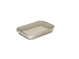 Le Creuset Enameled Cast-Iron 10-by-15-3/4-Inch Rectangular Roaster, Dune
