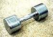 Chrome Plated Steel Dumbell - 12lb