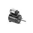 D1125, 3.3" Diameter, Refrigeration Fan Motor, Bohn, Evaporator Coil and Refrigerator Fan Motor, H.P. 1/15, Volts 208-230, Amps .4, RPM 1550, "A" Dim 3 and 3/4, Shaft Dim. 5/16 X 2 and 5/8