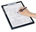 Elektronischer DINA4-Notizblock "DigiMemo A402" mit 32 MB Flash-Speicher