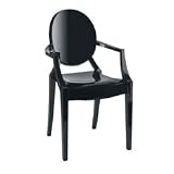 Kartell Louis Ghost Armchair Black