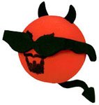 Red Devil Antenna Ball Topper