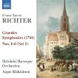 Richter: Grandes Symphonies (1744), Nos. 1-6 (Set 1)