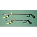 Featherweight Classique Reachers 26" and 32" Long Featherweight Classique Reachers also know as Featherweight II Reachers, are the second line of Featherweight Reachers. The Classique features a unique, extra-long hook trigger that provides easy operation and as well as a means to hang the reacher on a walker or wheelchair - or the included friction clip can be used. The highly visible Grip-Cert jaw opens to a full 3" and the large flared rubber tip provides better grip yet is gentle on fabrics. 22" Folding model also available.