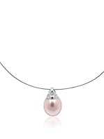 Lola Vanderkeen Collar Pink Dreams Plata / Rosa