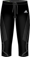 Adidas Herren 3/4 Tights Supernova, black/black, M, O04580
