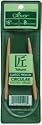 Clover Takumi Bamboo Circular 16-Inch Knitting Needles, Size 5