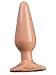Doc Johnson Butt Plug, White, Medium