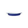 Emile Henry 8-1/2-Inch Oval Au Gratin Azure Blue